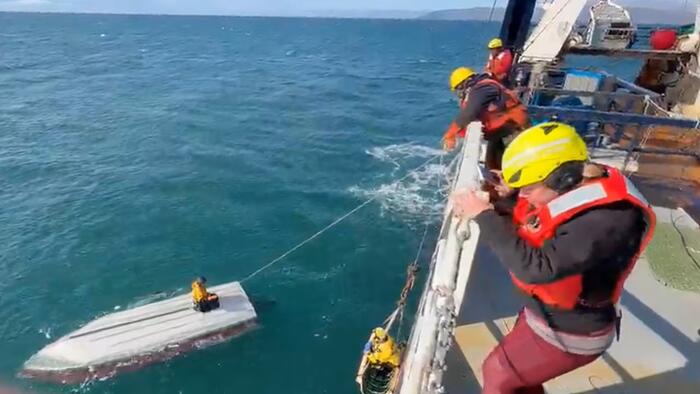 Teen rescued from frigid Alaskan waters after drifting for days